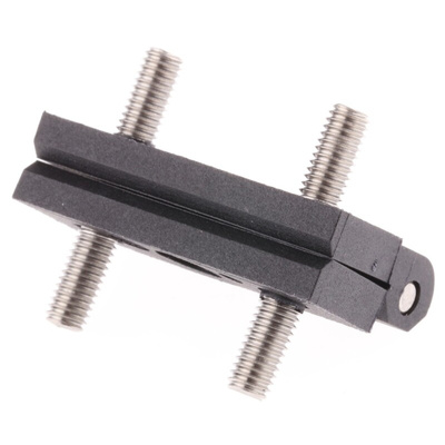 Pinet Polyamide Butt Hinge, Bolt-on Fixing, 40mm x 40mm x 5mm