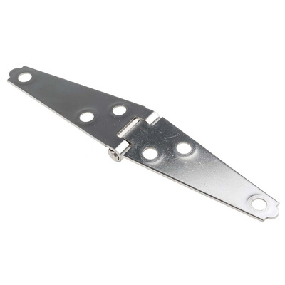 RS PRO Stainless Steel Strap Hinge, 145mm x 29mm x 1.5mm