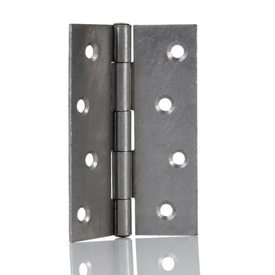 RS PRO Steel Butt Hinge, Screw Fixing, 100mm x 71mm x 1.75mm