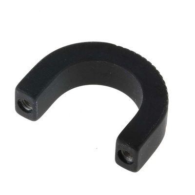 Southco Black Aluminium Handle 27 mm Height, 6.4mm Width, 36mm Length
