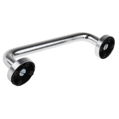 RS PRO Satin Aluminium Handle, 19mm Length