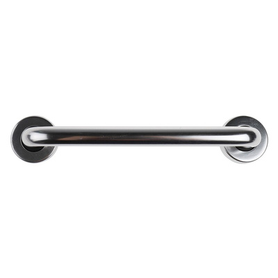RS PRO Satin Aluminium Handle, 19mm Length