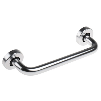 RS PRO Satin Aluminium Handle, 19mm Length
