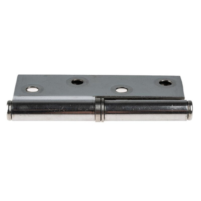 RS PRO Stainless Steel Butt Hinge with a Lift-off Pin, 102mm x 78mm x 2.5mm