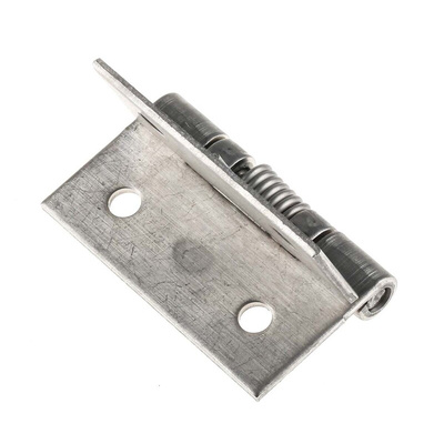 RS PRO Stainless Steel Piano Hinge, 50mm x 50mm x 2mm