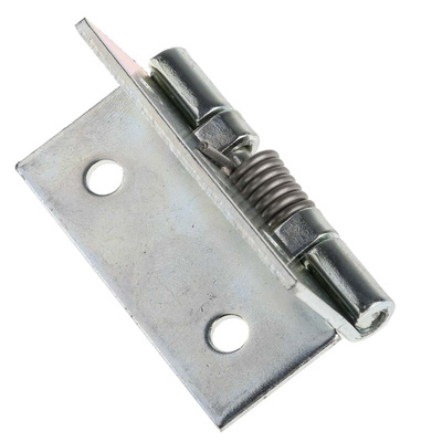 RS PRO Zinc Plated Steel Piano Hinge, 50mm x 50mm x 2mm