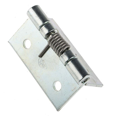 RS PRO Zinc Plated Steel Piano Hinge, 50mm x 50mm x 2mm