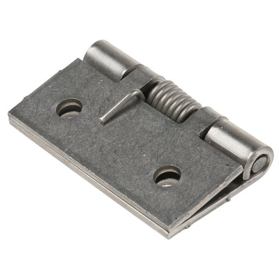 RS PRO Stainless Steel Piano Hinge, 50mm x 50mm x 2mm