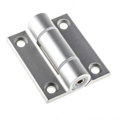 RS PRO Polyamide Friction Hinge, Screw Fixing, 55mm x 65mm x 4.5mm