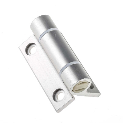 RS PRO Aluminium Spring Hinge, Screw Fixing, 67mm x 55mm x 4.5mm