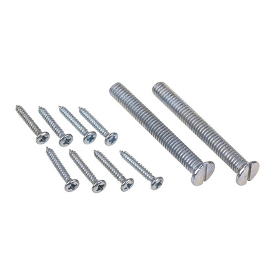 RS PRO Polished Aluminium Handle