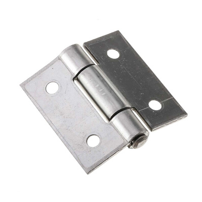 Pinet Stainless Steel Butt Hinge, Screw Fixing, 40mm x 40mm x 2mm