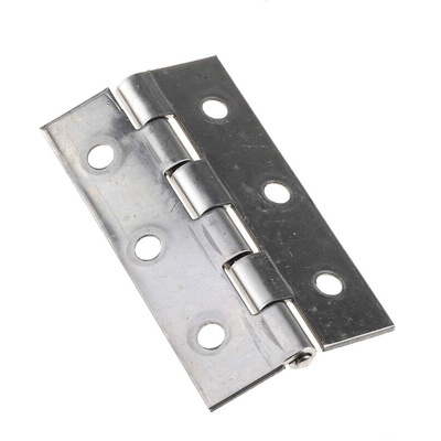 Pinet Stainless Steel Butt Hinge, 75mm x 40mm x 1.5mm