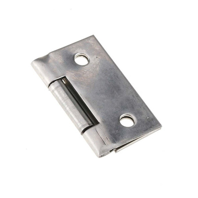 Pinet Stainless Steel Butt Hinge, Screw Fixing, 30mm x 30mm x 0.8mm