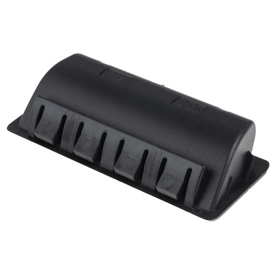 Elesa Black Plastic Handle 19 mm Height, 37mm Width, 92mm Length