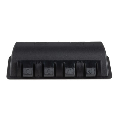 Elesa Black Plastic Handle 19 mm Height, 37mm Width, 92mm Length