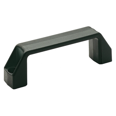 Elesa Black Plastic Handle 50 mm Height, 28mm Width, 197mm Length