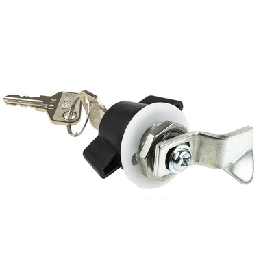 RS PRO Metal Lockable Handle, Key Unlock