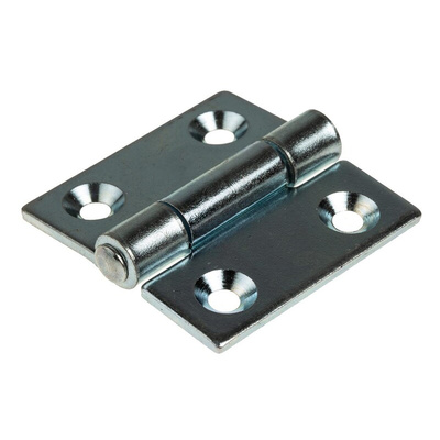 Pinet Steel Butt Hinge, 40mm x 40mm x 2mm