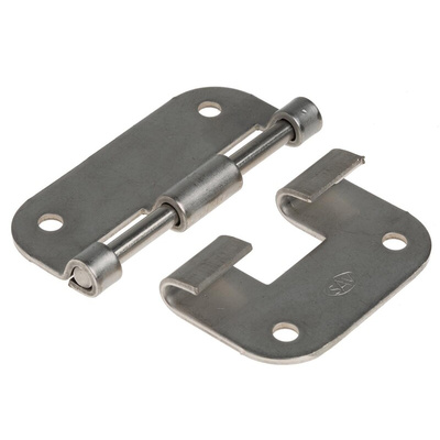 Savigny Stainless Steel Butt Hinge with a Lift-off Pin, 57mm x 52.5mm x 1.5mm