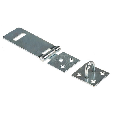 RS PRO Steel Hasp & Staple, 153mm, 8mm