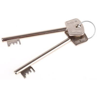 Euro-Locks a Lowe & Fletcher group Company Steel Safe Lock, 5mm Panel-to-Tongue, Key Unlock