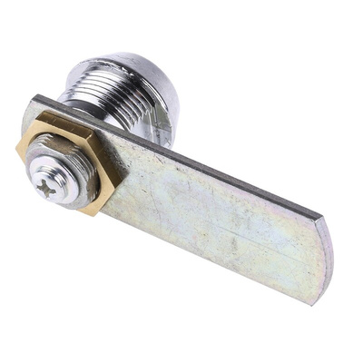 Euro-Locks a Lowe & Fletcher group Company Camlock, 12mm Panel-to-Tongue, 22.7 x 19.2mm Cutout, Key Unlock