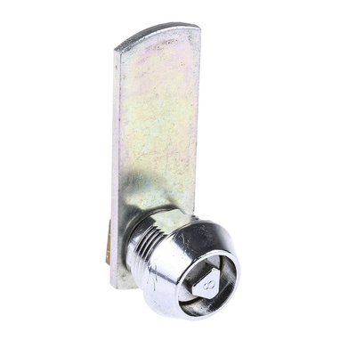 Euro-Locks a Lowe & Fletcher group Company Camlock, 12mm Panel-to-Tongue, 22.7 x 19.2mm Cutout, Key Unlock