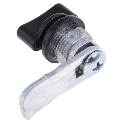 RS PRO Cabinet Lock, 13.5mm Panel-to-Tongue, 16.2 Dia. x 14.2mm Cutout, Knob Unlock
