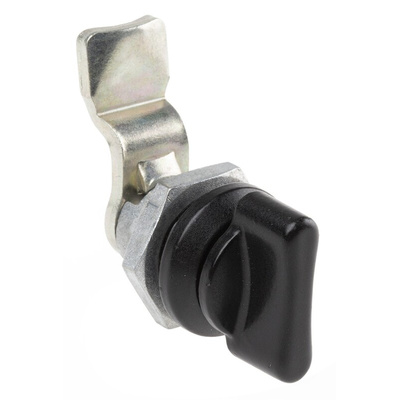 RS PRO Cabinet Lock, 19.5mm Panel-to-Tongue, 16.2 x 14.2mm Cutout, Knob Unlock