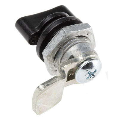 RS PRO Cabinet Lock, 19.5mm Panel-to-Tongue, 16.2 x 14.2mm Cutout, Knob Unlock