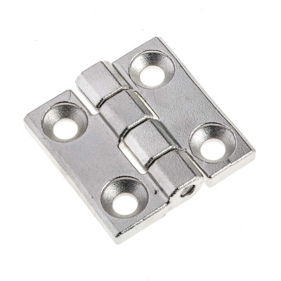 Elesa Stainless Steel Butt Hinge, Screw Fixing, 40mm x 40mm x 5mm