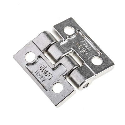 Elesa Stainless Steel Butt Hinge, Screw Fixing, 40mm x 40mm x 5mm