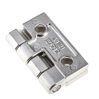 Elesa Stainless Steel Butt Hinge, Screw Fixing, 50mm x 50mm x 6mm