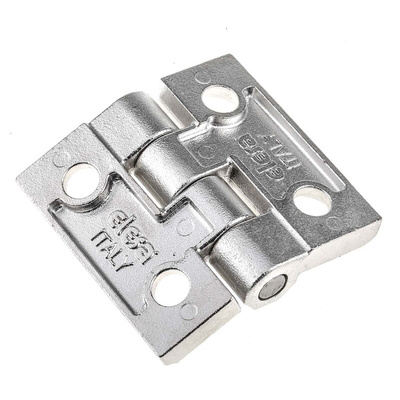 Elesa Stainless Steel Butt Hinge, Screw Fixing, 60mm x 60mm x 8mm