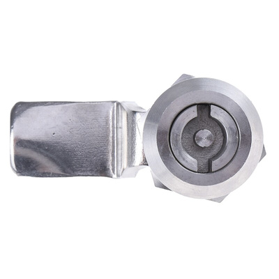 RS PRO Stainless Steel Cabinet Lock, 32mm Panel-to-Tongue