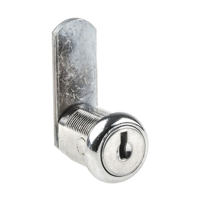 Euro-Locks a Lowe & Fletcher group Company Camlock, 20mm Panel-to-Tongue, 19.1 x 16.6mm Cutout, Key Unlock