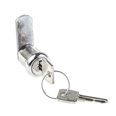 Euro-Locks a Lowe & Fletcher group Company Camlock, 20mm Panel-to-Tongue, 19.1 x 16.6mm Cutout, Key Unlock