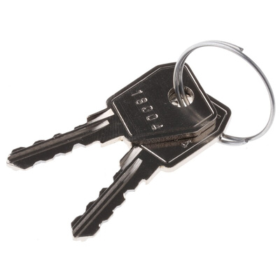 Euro-Locks a Lowe & Fletcher group Company Furniture Lock, 19mm Panel-to-Tongue, 16.5mm Cutout, Key Unlock