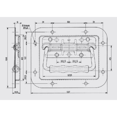 Savigny Steel, 85mm x 20mm x 1.5mm
