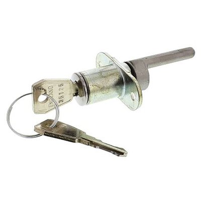 Euro-Locks a Lowe & Fletcher group Company Pedestal Lock, 22mm Panel-to-Tongue, 16.5mm Cutout, Key Unlock