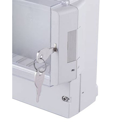 Bopla Silver Steel Cylinder Lock, Push Unlock