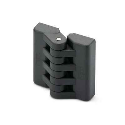 Elesa PA Butt Hinge with a Fixed Pin, Screw Fixing, 39.5mm x 38.5mm x 14mm