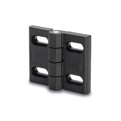 Elesa PA Butt Hinge with a Fixed Pin, Screw Fixing, 60mm x 70mm x 14.5mm