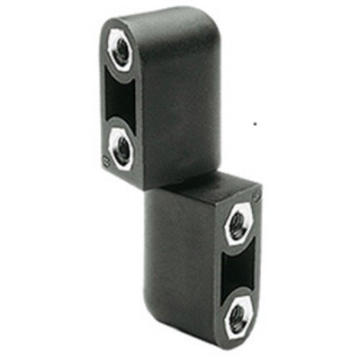 Elesa PA Barrel Hinge with a Lift-off Pin, Screw Fixing, 64mm x 14.5mm x 21mm