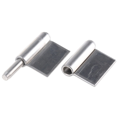 Pinet Stainless Steel Flag Hinge, 60mm x 40mm x 1.5mm