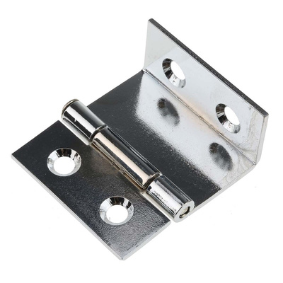 Pinet Steel Butt Hinge, Screw Fixing, 38mm x 19mm x 1.5mm