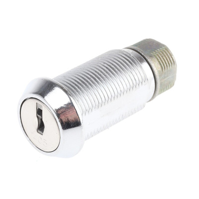 Euro-Locks a Lowe & Fletcher group Company Camlock, 32.7mm Panel-to-Tongue, 20.1 x 17.6mm Cutout, Key Unlock