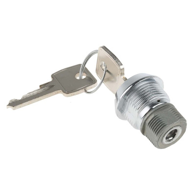Euro-Locks a Lowe & Fletcher group Company Camlock, 13mm Panel-to-Tongue, 20.1 x 17.6mm Cutout, Key Unlock