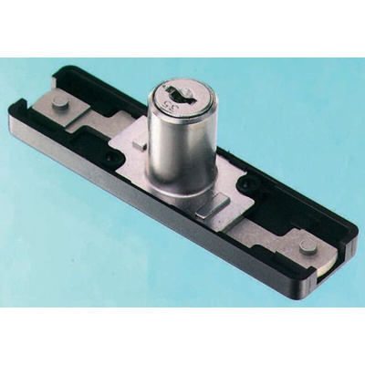 Euro-Locks a Lowe & Fletcher group Company Black Plastic Multi Point Lock, 25mm Panel-to-Tongue, 16.5mm Cutout, Key